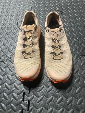 Salomon Sense Ride 4 Women's Size 10.5 Running Shoes Sirocco Peach Orange